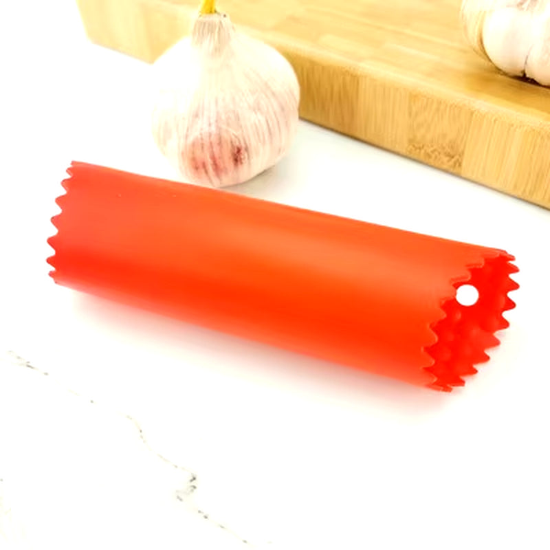 Garlic Peeler Skin Remover Roller Keeper,Easy Quick to Peeled Garlic Cloves with Silicone Tube Roller Garlic Peeling