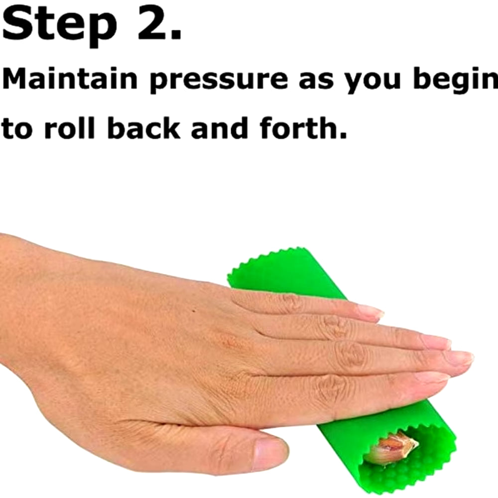 Garlic Peeler Skin Remover Roller Keeper,Easy Quick to Peeled Garlic Cloves with Silicone Tube Roller Garlic Peeling
